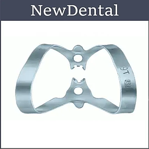 Кламер №9Т Кламп Tiger Кламер №9Т Кламп для зруйнованих фронтальних зубів Dentech