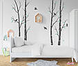 Інтер'єрна наклейка на стіну Дерева Oracal висота 250см, фото 5