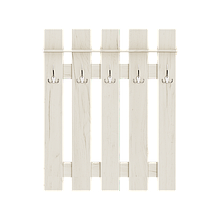 Вішалка в передпокій Ліберті Еверест Дуб  Крафт Білий