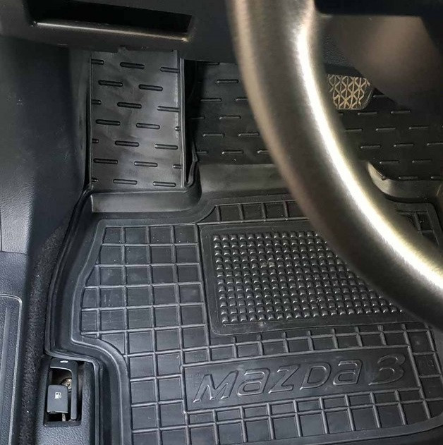 Гумові килимки в салон Mazda 3 2009-2013, фото 1