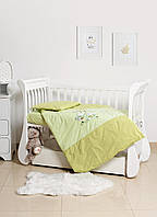 Сменная постель 3 эл Детская Twins Limited 3099-TL-005, Dog & cat green, зеленый