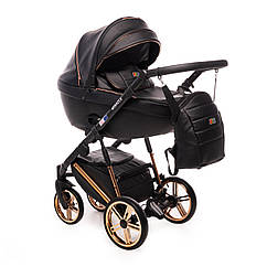 Коляска 2 в 1 Broco Miracle black, чорний