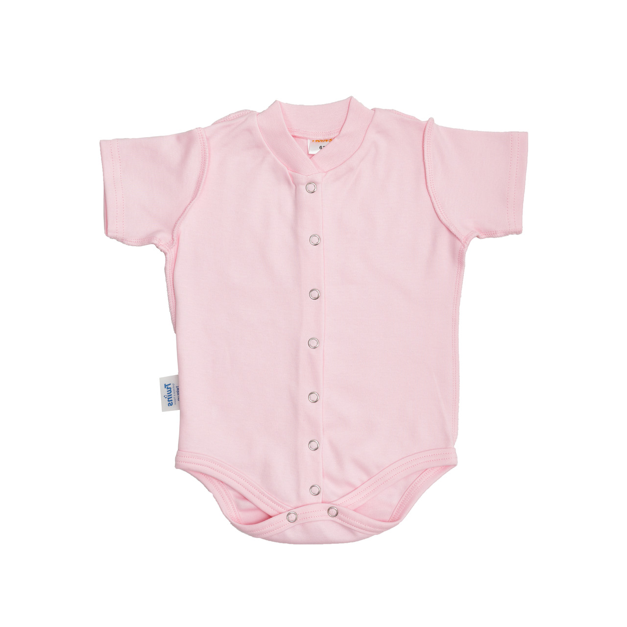 Боді Twins інтерлок короткий рукав 68р W-112-TB-К68-08, pink, рожевий