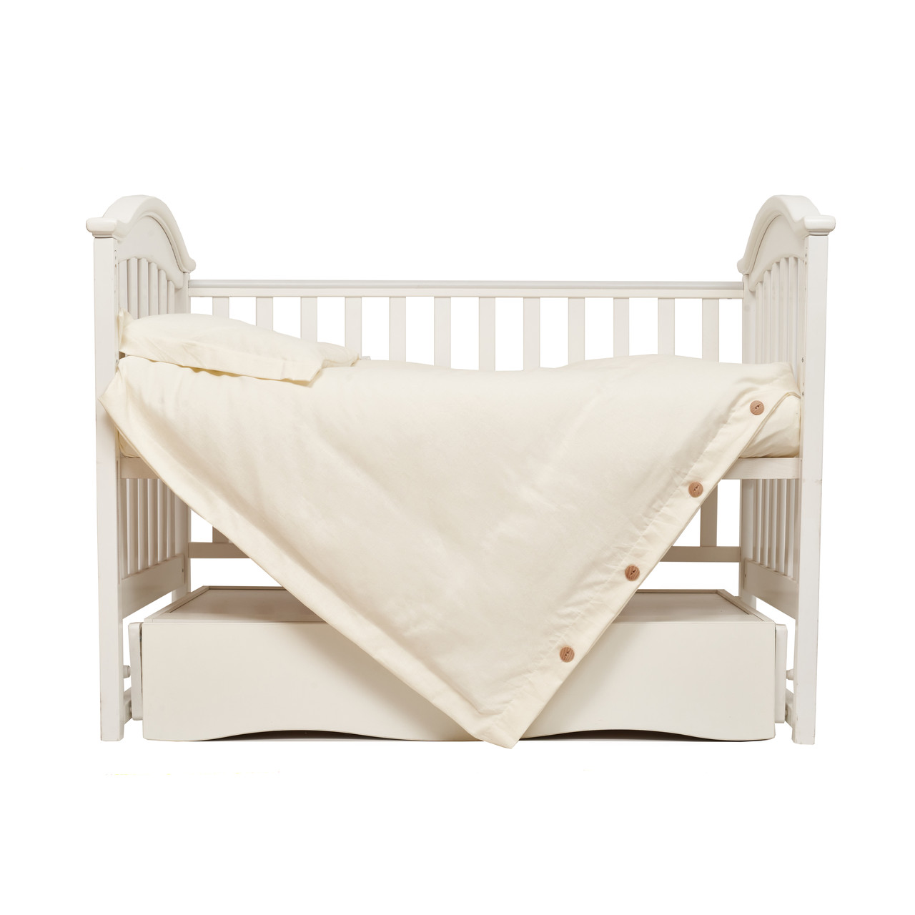 Змінна постіль 3 ел. Twins Linen 3030-TL-202, ecru, бежевий, фото 1