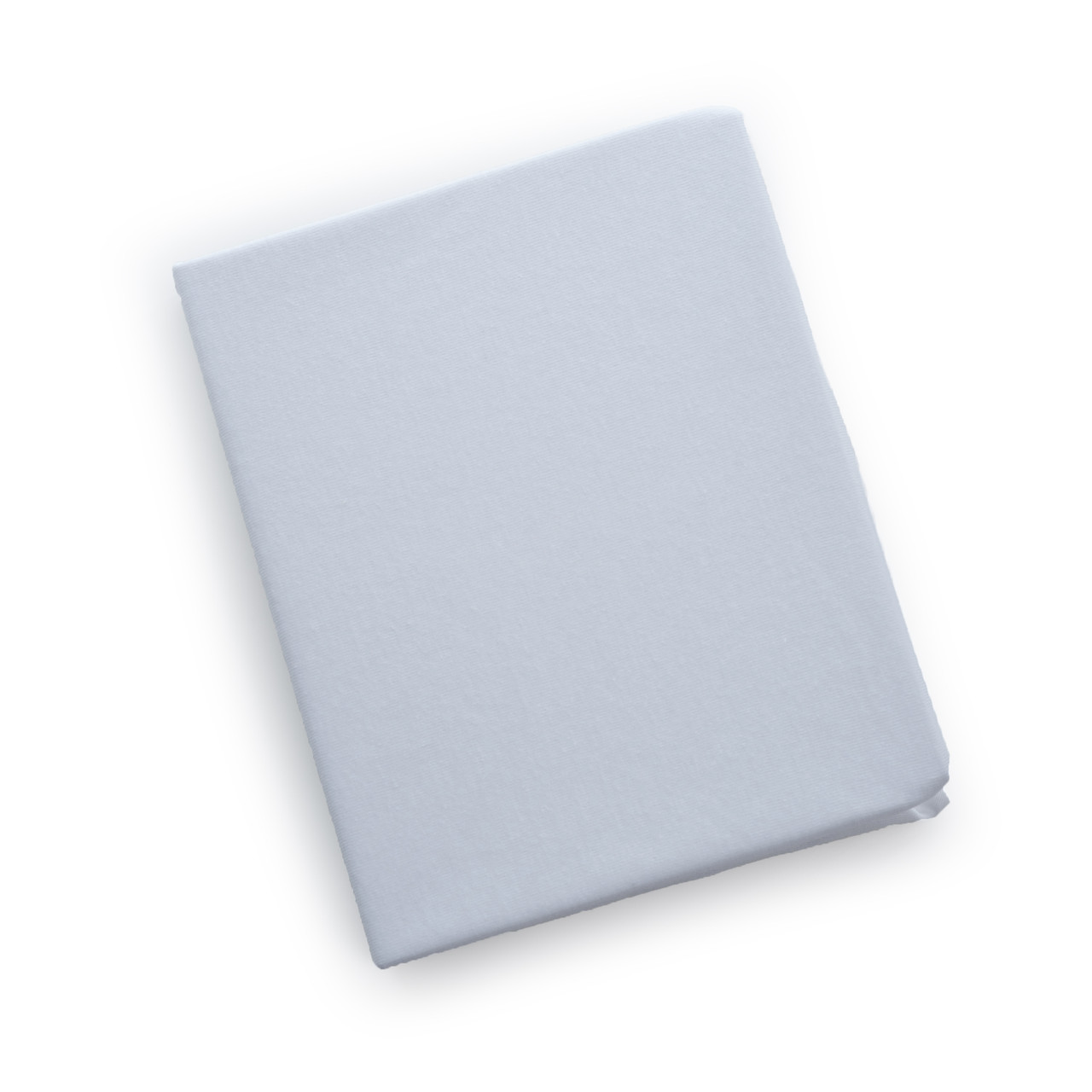 Простирадло на гумці Twins 120x60 для овального ліжка 6030-01, white, біле, фото 1