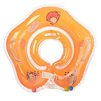 Круг для купання немовлят R1-2, помаранчевий