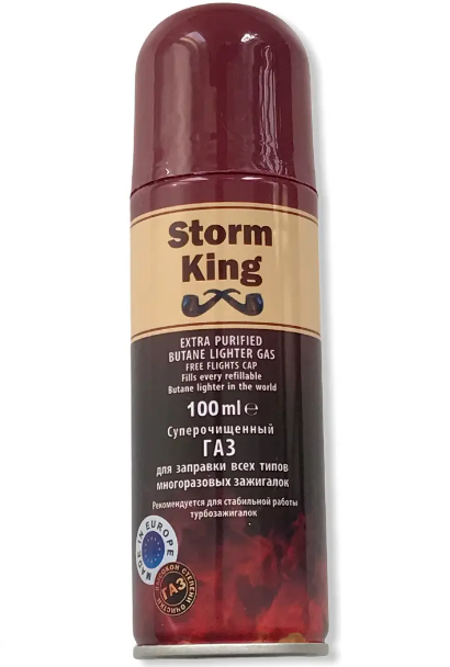 Газ універсальний для запальничок StormKing 100ml