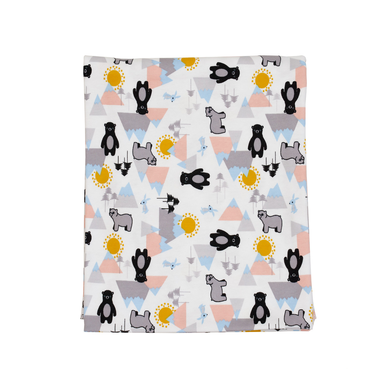 Пелюшка Twins трикотаж 110/90 1601-PTT-110/90-20B, bear, мультиколір, фото 1