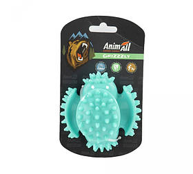 Іграшка AnimAll GrizZzly мультифункціональний м'яч, для собак, 9.3 см, м'ятна