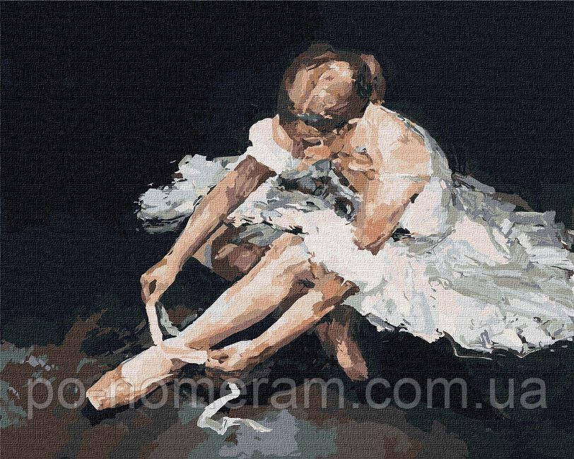 Живопис по номерам Ідейка Жіноча грація (KH4902) 40 х 50 см