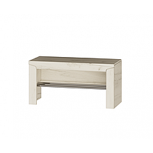 Тумба під взуття Ліберті Еверест Дуб Крафт Білий