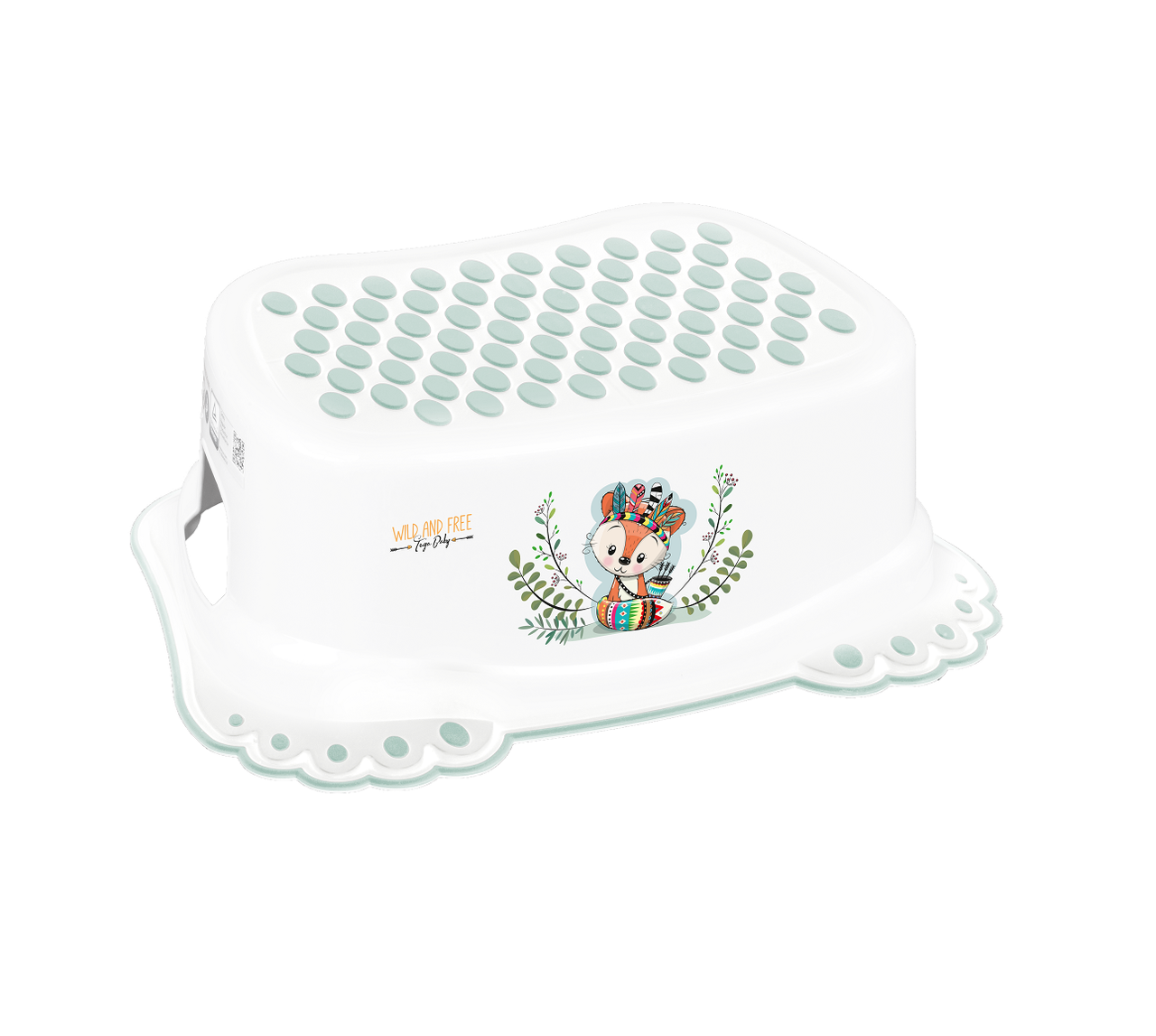 Підніжка Tega DZ-006 Дикий захід DZ-006-103 Fox, white/Green, білий/зелений