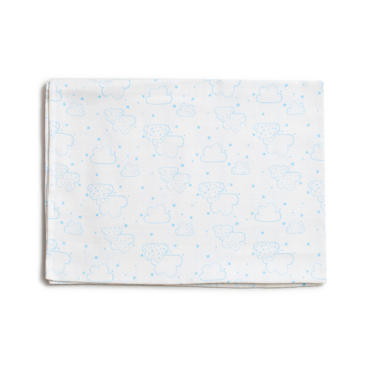 Пелюшка Twins муслінова 110х75 кольору в асортименті / 1610-TPM-X20, Clouds, мультиколир, фото 1