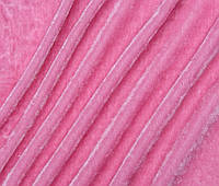 Ткань велюр стрейч розовый