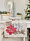 Доріжка новорічна гобеленова на стіл Різдвяник, фото 5