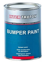 Эмаль структурная матовая для бамперов Troton Bumper Paint, 1 л Черный