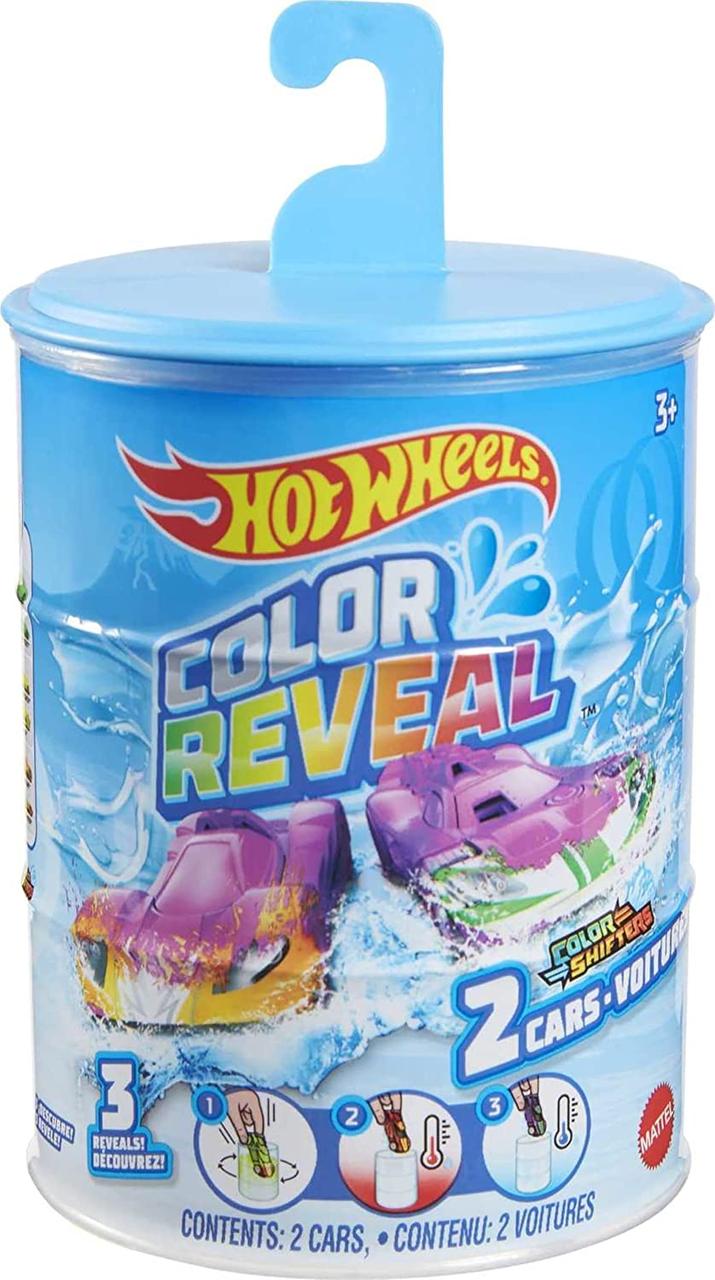Набір-сюрприз Hot Wheels Color Reveal Кольорове перетворення (2 машинки)