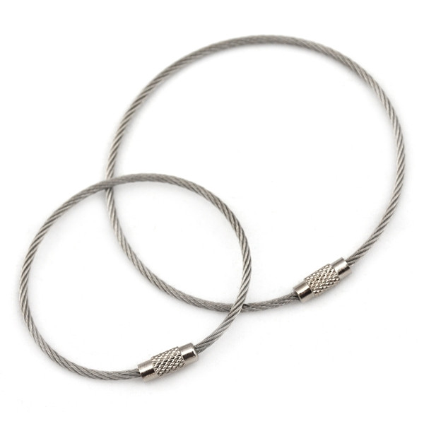 Багатофункціональний сталевий трос-кільце, фото 1