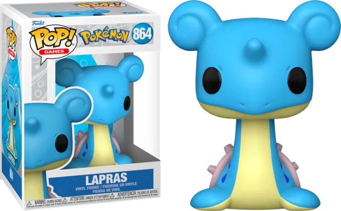Фігурка Funko Pop Покемон Лапрас Pokemon Lapras 10 см  P L 864