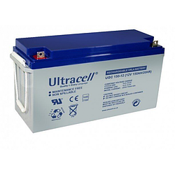 Акумулятор гелевий преміум-класу Ultracell UCG150-12, 12В, 150Ач, GEL (Англія)