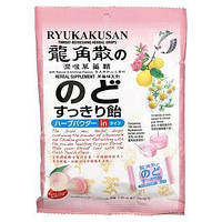 Ryukakusan, Throat Refreshing Herbal Drops, Peach, 15 Drops, 1.85 oz (52.5 g) Киев