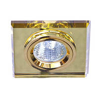 Точечный светильник Feron 8170-2 желтый золото MR16
