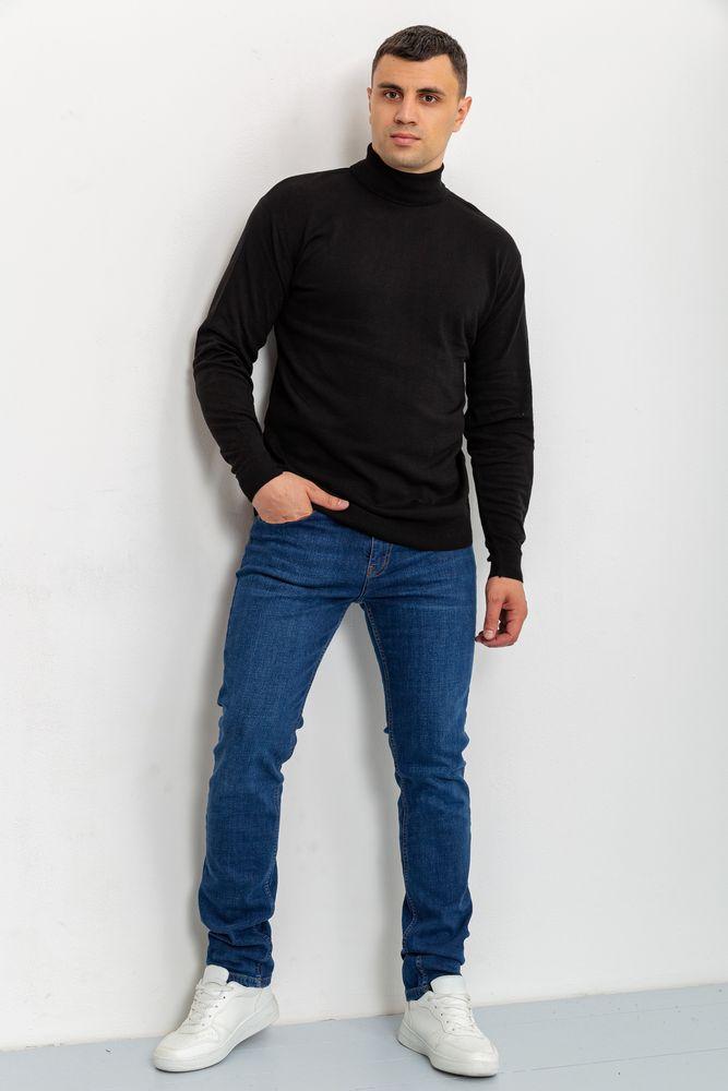 Светр-гольф чоловічий, колір чорний, 161R892, фото 1