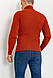 Светр-гольф чоловічий, колір теракотовий, 161R892, фото 4
