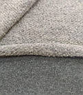 Відріз 1,2м трикотаж двосторонній вовняний  колір сірий