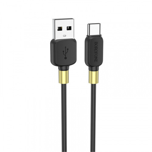 Кабель Borofone BX59 USB - Type-C 3A/1m (Чорний)