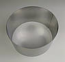 Кондитерська форма для випічки круг нержавіюча сталь Ø 12 см, В - 8.5 см., фото 3