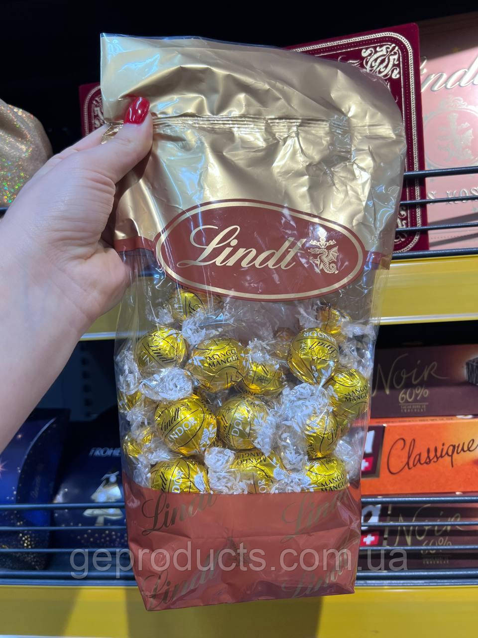 Шоколадні цукерки😍Lindt Lindor "Cornet Milk". 600 гр. Швейцарія.