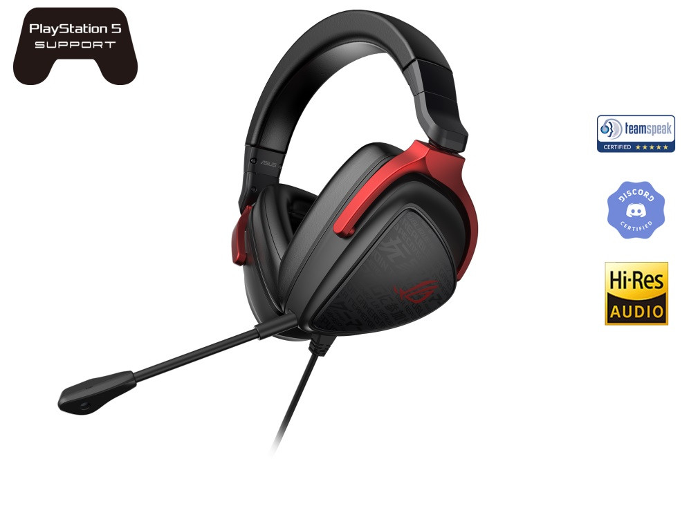 ASUS Гарнітура ROG Delta S Core 3,5мм Black/Red