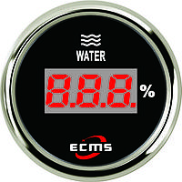 Цифровой датчик уровня воды в лодку ECMS черный