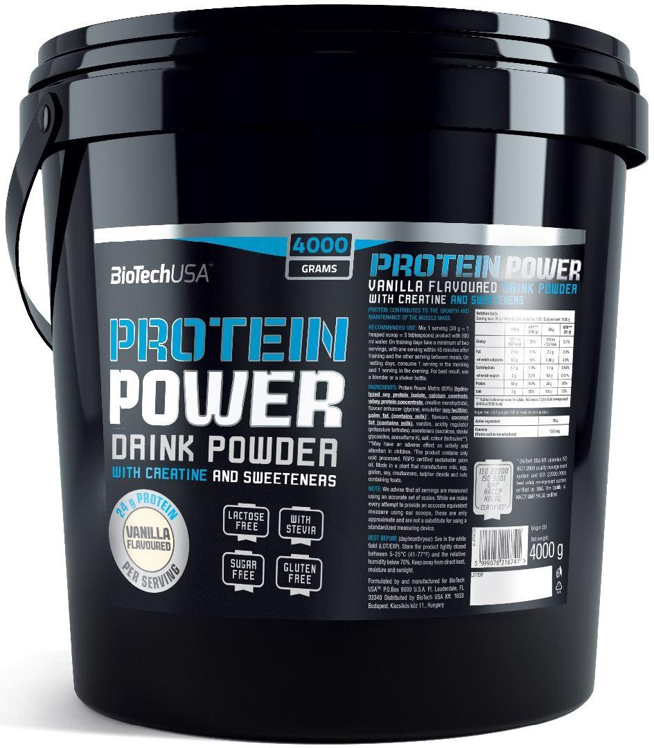 Протеїн Protein power 4000 g (Vanilla), фото 1
