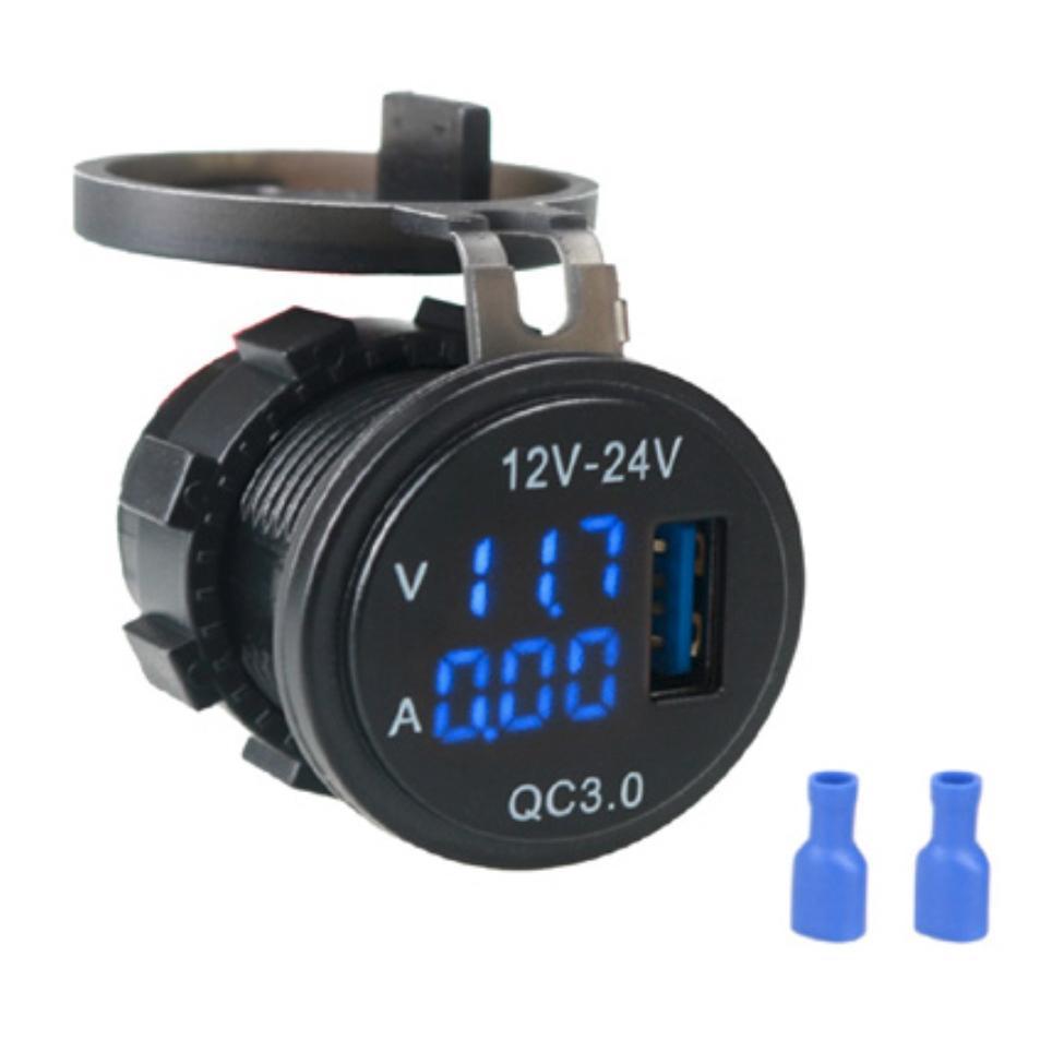 USB Зарядка с Вольтметром и Амперметром A6020 — Купить Недорого на Bigl ...