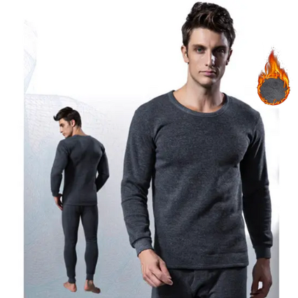 Термобілизна чоловіча DANXRUHA з функцією підігрівання темно-сіра XL