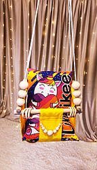 Підвісна гойдалка Likee / tiktok , гойдалка для дітей