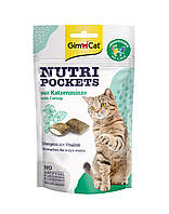Лакомство GimCat Nutri Pockets для кошек Мультивитамин с кошачьей мятой 60 г