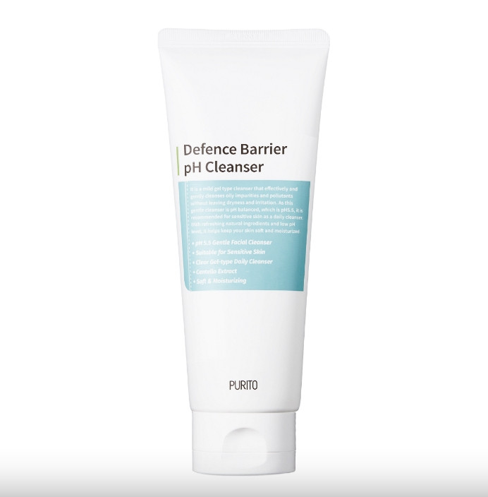 PURITO Defence Barrier Ph Cleanser 150 ml - Слабокислотний гель для очищення шкіри
