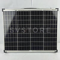 Скляна сонячна панель FSP-100W Переносна сонячна батарея з контролем заряджання акумуляторів, телефонів