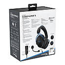 HyperX Гарнітура ігрова Cloud Alpha S Black/Blue, фото 3