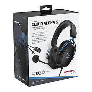 HyperX Гарнітура ігрова Cloud Alpha S Black/Blue