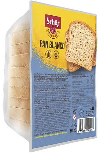 Безглютеновый белый хлеб Pan Blanco, Schar,250 г (ID#1674907715), цена ...