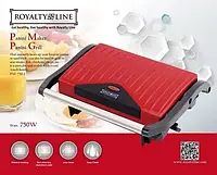 Гриль електричний (паніні мейкер) Royalty Line RL-PM-750.417-1 RED (PM-750.417-1 RED)