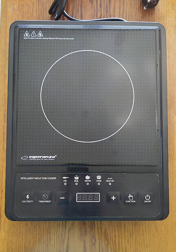 Индукционная плита 2000 Вт 1 Конфорка Esperanza EKH011 Krakatau 2000W ...