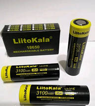 Акумулятор LiitoKala Lii-31S 3100mah 35A високотоковий, фото 4