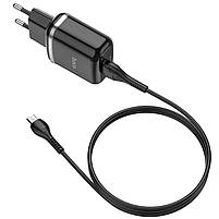 Зарядний пристрій Hoco N3 Special QC3.0 + кабель USB - Micro-USB, фото 4