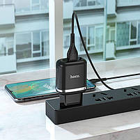 Зарядний пристрій Hoco N3 Special QC3.0 + кабель USB - Type C, фото 9