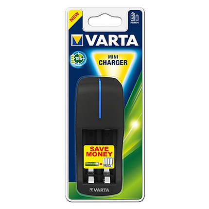 Зарядний пристрій VARTA Mini Charger для АА/ААА (57646101401), фото 3